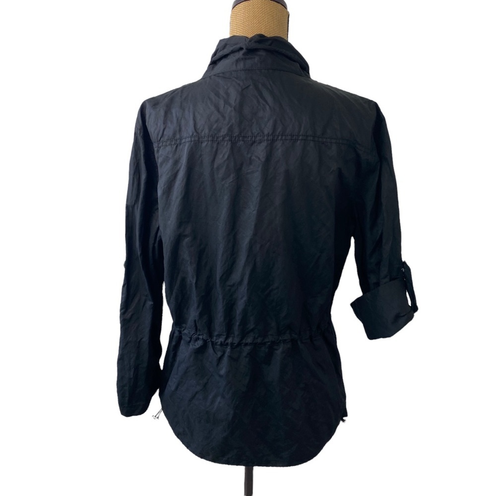 Kenneth Cole Reaction Women's Jacket, Coal Lightweight Black Size S Pockets - Picture 3 of 16